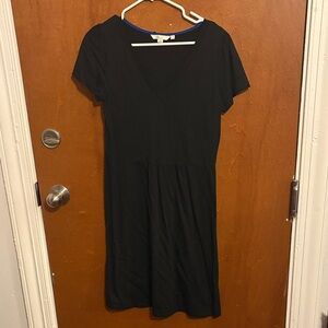 Boden Black Short Sleeve Dress
